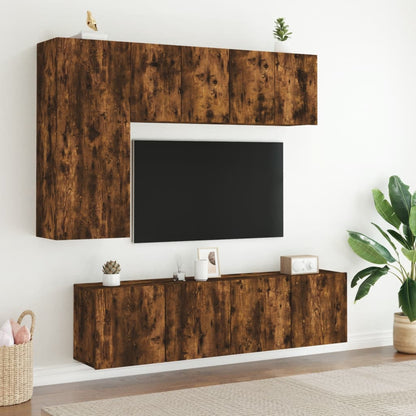 TV-Wandschrank Räuchereiche 60x30x41 cm - Pazzar.ch