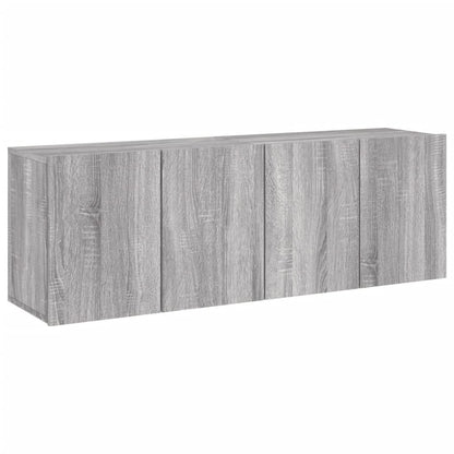TV-Wandschränke 2 Stk. Grau Sonoma 60x30x41 cm - Pazzar.ch