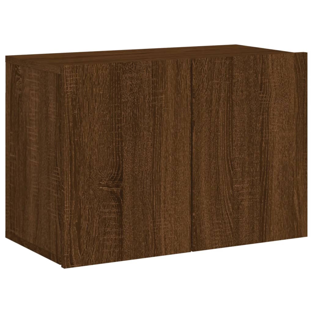 TV-Wandschrank Braun Eichen-Optik 60x30x41 cm - Pazzar.ch