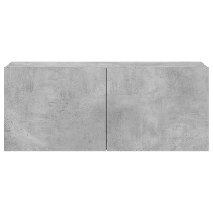 TV-Wandschrank Betongrau 100x30x41 cm - Pazzar.ch