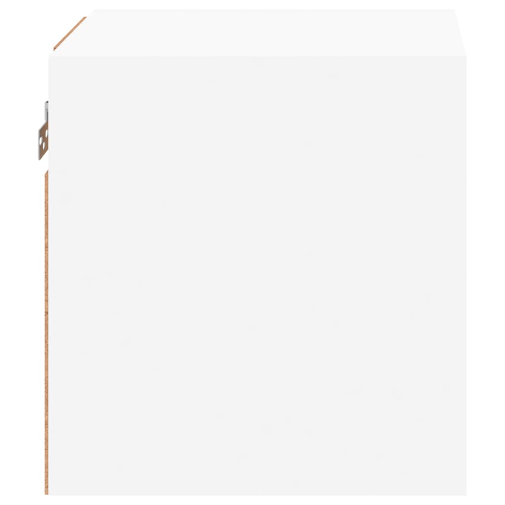 TV-Wandschränke mit LED-Leuchten 2 Stk. Weiß 30x28,5x30 cm - Pazzar.ch