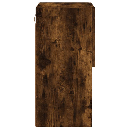 TV-Schrank mit LED-Leuchten Räuchereiche 30,5x30x60 cm - Pazzar.ch