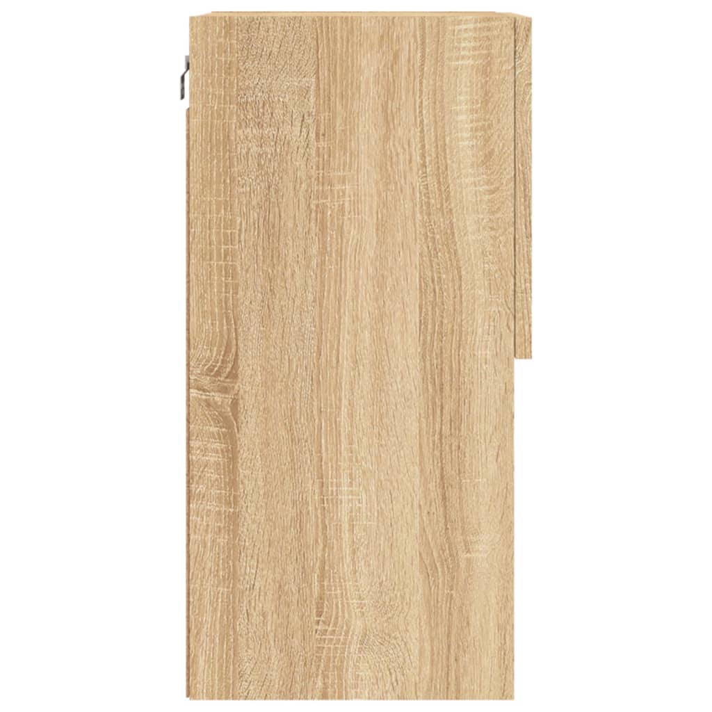 TV-Schrank mit LED-Leuchten Sonoma-Eiche 40,5x30x60 cm - Pazzar.ch