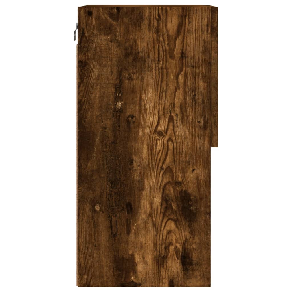 TV-Schrank mit LED-Leuchten Räuchereiche 40,5x30x60 cm - Pazzar.ch