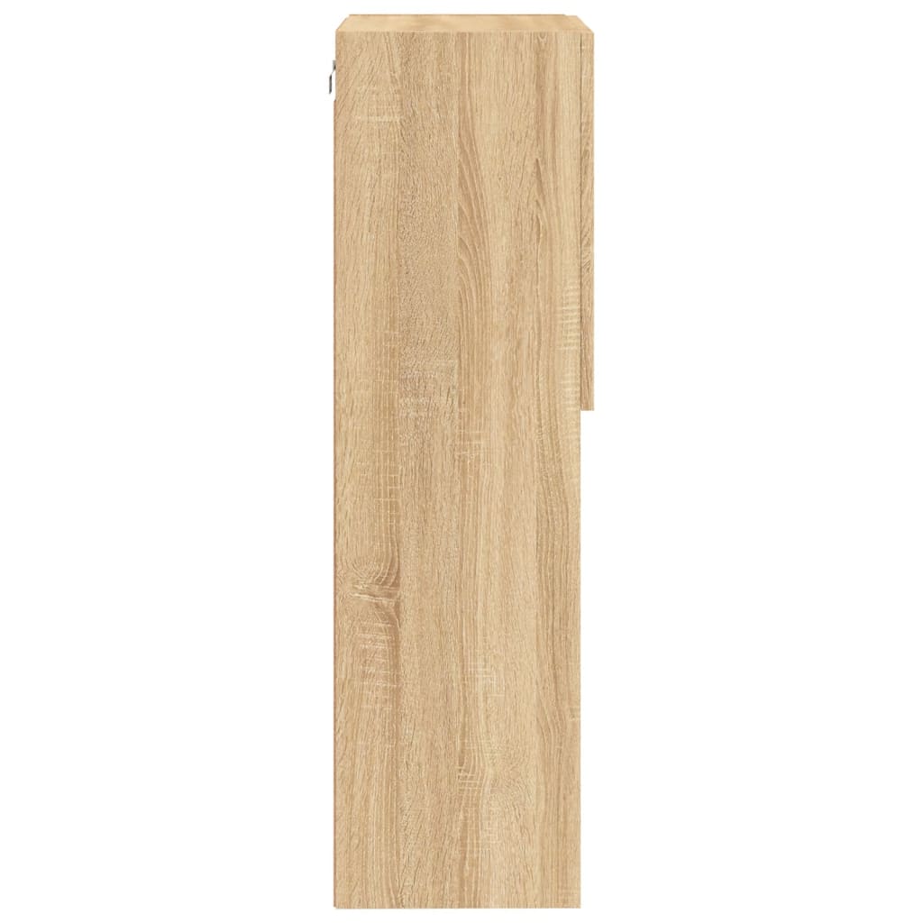 TV-Schrank mit LED-Leuchten Sonoma-Eiche 40,5x30x102 cm - Pazzar.ch