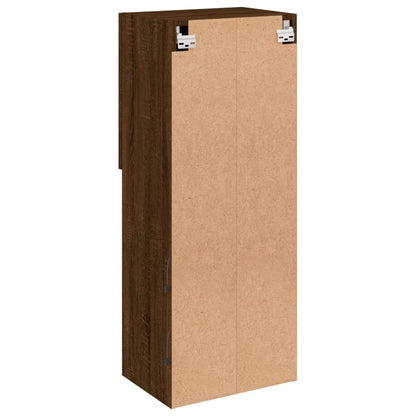 TV-Schrank mit LED-Leuchten Braun Eichen-Optik 40,5x30x102 cm - Pazzar.ch