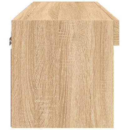TV-Schrank mit LED-Leuchten Sonoma-Eiche 60x30x30 cm - Pazzar.ch