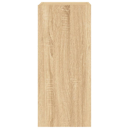 TV-Wandschrank mit LED-Leuchten Sonoma-Eiche 30,5x35x70 cm - Pazzar.ch