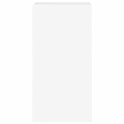 TV-Wandschrank mit LED-Leuchten Weiß 40,5x35x80 cm - Pazzar.ch