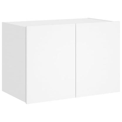TV-Wandschrank mit LED-Leuchten Weiß 60x35x41 cm - Pazzar.ch