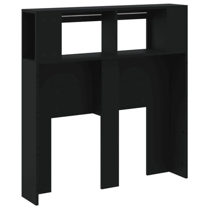 LED-Kopfteil Schwarz 100x18,5x103,5 cm Holzwerkstoff - Pazzar.ch