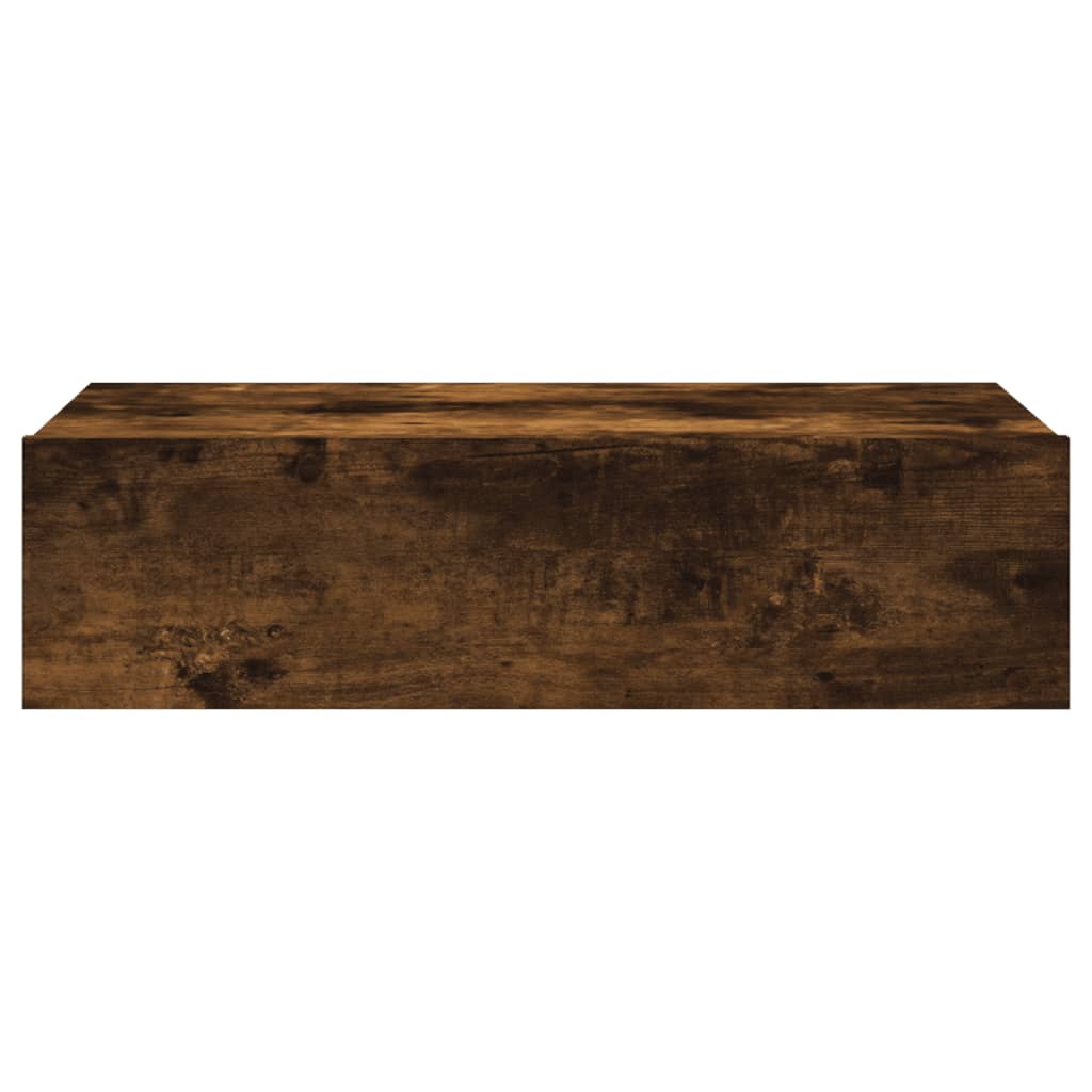 TV-Schrank mit LED-Leuchten Räuchereiche 60x35x15,5 cm - Pazzar.ch