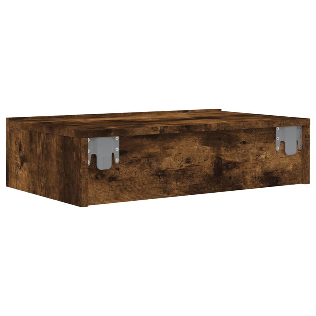 TV-Schrank mit LED-Leuchten Räuchereiche 60x35x15,5 cm - Pazzar.ch