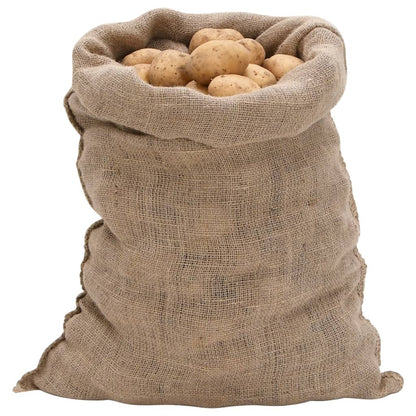 Jutesäcke 5 Stk. 60x105 cm 100% Jute 220 g/m² - Pazzar.ch