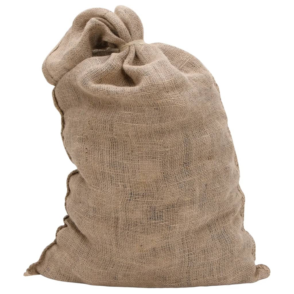 Jutesäcke 5 Stk. 60x105 cm 100% Jute 220 g/m² - Pazzar.ch