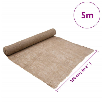 Jutegewebe 1x5 m 100% Jute 200 g/m² - Pazzar.ch