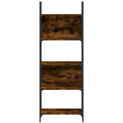 Bücherregal 5 Böden Räuchereiche 60,5x24x166,5 cm Holzwerkstoff - Pazzar.ch