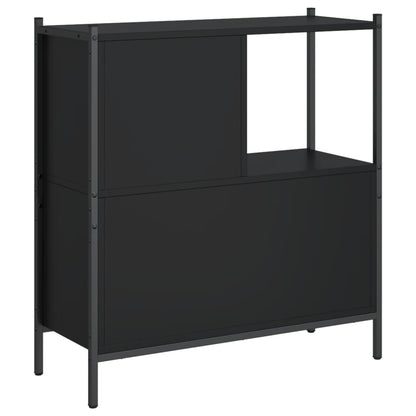 Bücherregal Schwarz 72x28x77,5 cm Holzwerkstoff - Pazzar.ch
