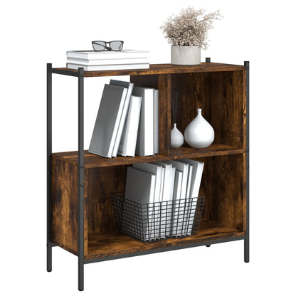 Bücherregal Räuchereiche 72x28x77,5 cm Holzwerkstoff - Pazzar.ch