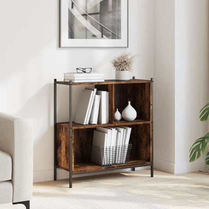Bücherregal Räuchereiche 72x28x77,5 cm Holzwerkstoff - Pazzar.ch