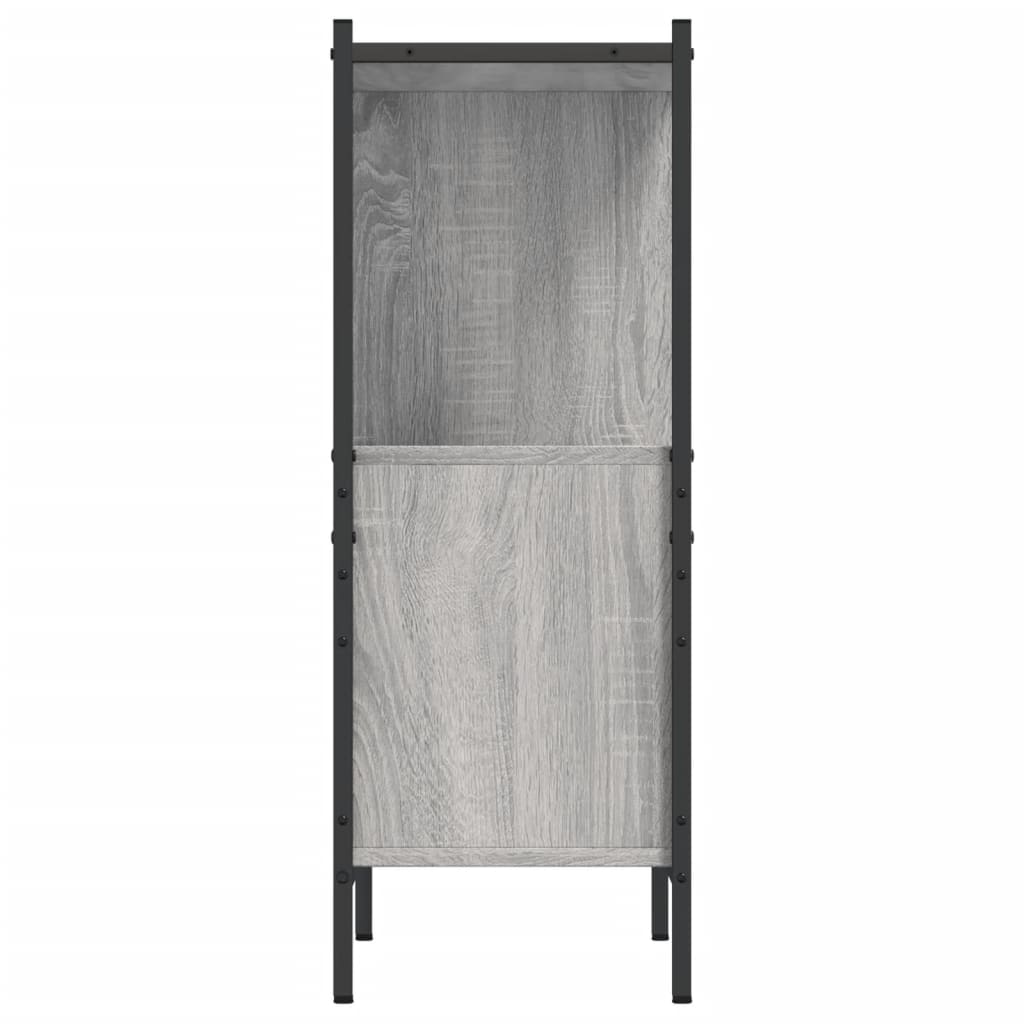 Bücherregal Grau Sonoma 72x28x77,5 cm Holzwerkstoff - Pazzar.ch