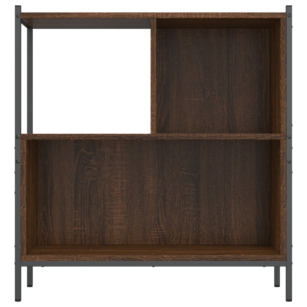 Bücherregal Braun Eichen-Optik 72x28x77,5 cm Holzwerkstoff - Pazzar.ch
