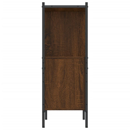 Bücherregal Braun Eichen-Optik 72x28x77,5 cm Holzwerkstoff - Pazzar.ch