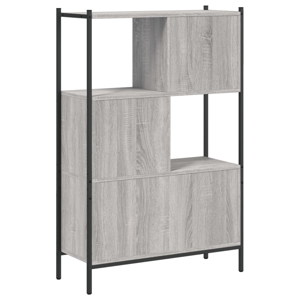 Bücherregal Grau Sonoma 72x28x109 cm Holzwerkstoff - Pazzar.ch