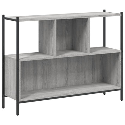 Bücherregal Grau Sonoma 102x28x77,5 cm Holzwerkstoff - Pazzar.ch