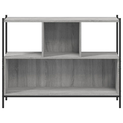 Bücherregal Grau Sonoma 102x28x77,5 cm Holzwerkstoff - Pazzar.ch