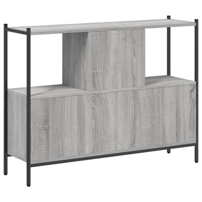 Bücherregal Grau Sonoma 102x28x77,5 cm Holzwerkstoff - Pazzar.ch