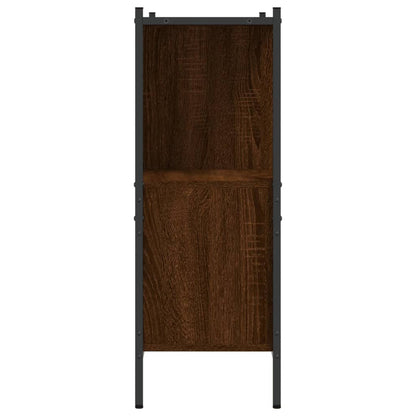Bücherregal Braun Eichen-Optik 102x28x77,5 cm Holzwerkstoff - Pazzar.ch
