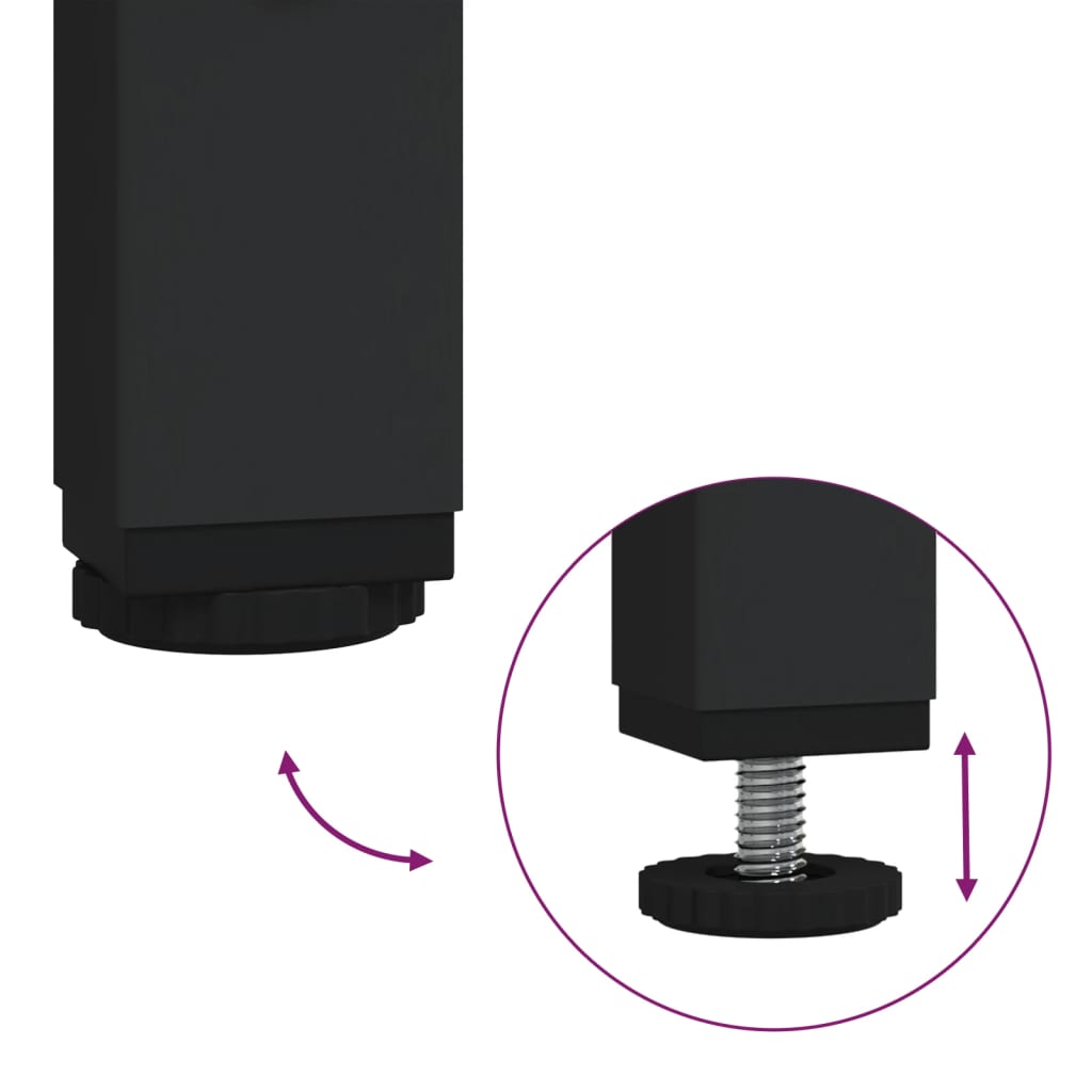 Satztische 2 Stk. Braun Eichen-Optik Holzwerkstoff - Pazzar.ch