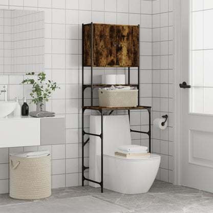 Waschmaschinenschrank Räuchereiche 68x48,5x194 cm - Pazzar.ch