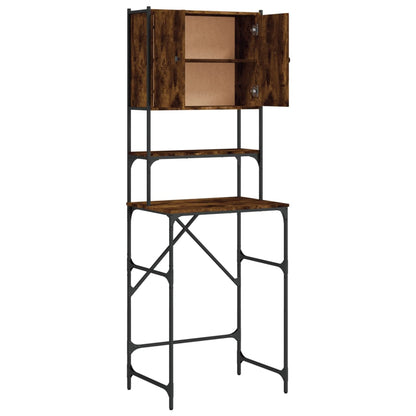 Waschmaschinenschrank Räuchereiche 68x48,5x194 cm - Pazzar.ch