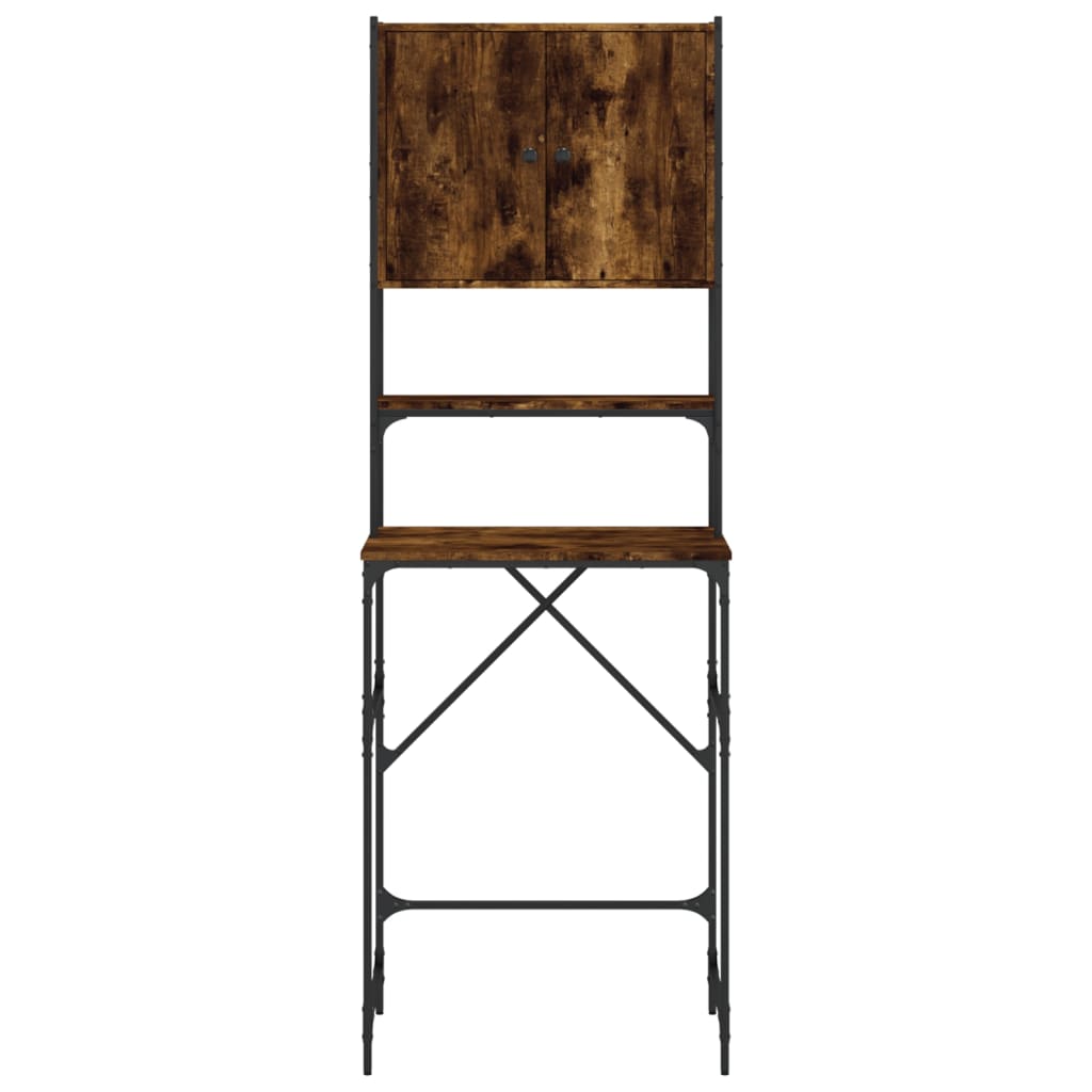 Waschmaschinenschrank Räuchereiche 68x48,5x194 cm - Pazzar.ch