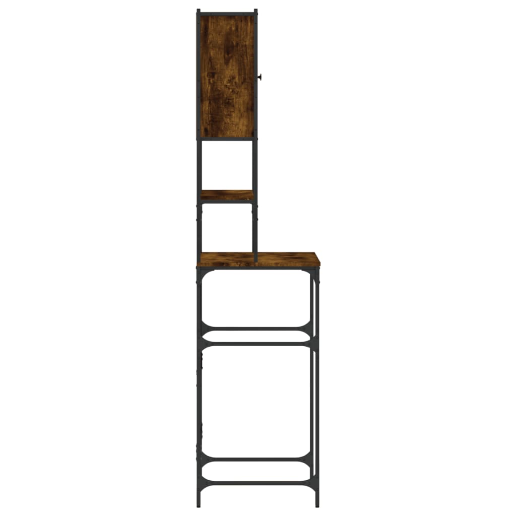 Waschmaschinenschrank Räuchereiche 68x48,5x194 cm - Pazzar.ch