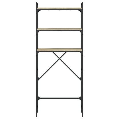 Waschmaschinenregal Sonoma-Eiche 67x25x163 cm Holzwerkstoff - Pazzar.ch