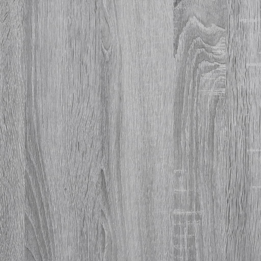 Waschmaschinenregal Grau Sonoma 67x25x163 cm Holzwerkstoff - Pazzar.ch