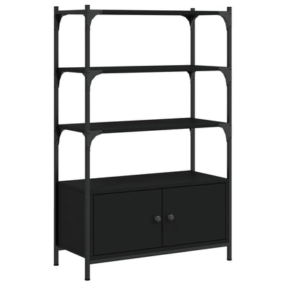 Bücherregal 3 Böden Schwarz 70x30x109,5 cm Holzwerkstoff - Pazzar.ch