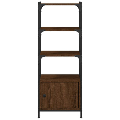 Bücherregal 3 Böden Braun Eichen-Optik 41x30x109,5 cm - Pazzar.ch