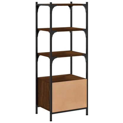 Bücherregal 3 Böden Braun Eichen-Optik 41x30x109,5 cm - Pazzar.ch