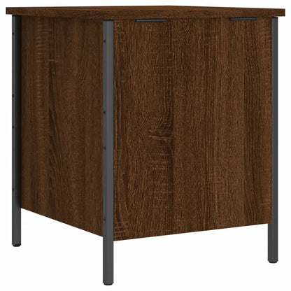 Sitzbank mit Stauraum Braun Eiche 40x42,5x50 cm Holzwerkstoff - Pazzar.ch