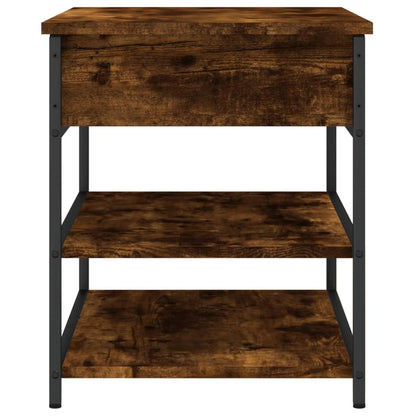 Schuhbank Räuchereiche 70x42,5x50 cm Holzwerkstoff - Pazzar.ch