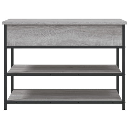 Schuhbank Grau Sonoma 70x42,5x50 cm Holzwerkstoff - Pazzar.ch