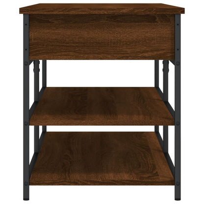 Schuhbank Braun Eichen-Optik 100x42,5x50 cm Holzwerkstoff - Pazzar.ch