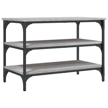 Schuhbank Grau Sonoma 70x38,5x49 cm Holzwerkstoff - Pazzar.ch