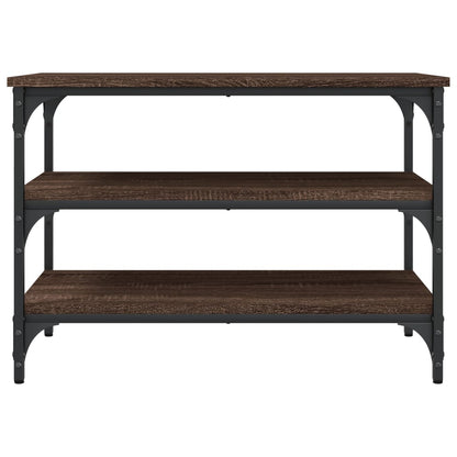 Schuhbank Braun Eichen-Optik 70x38,5x49 cm Holzwerkstoff - Pazzar.ch