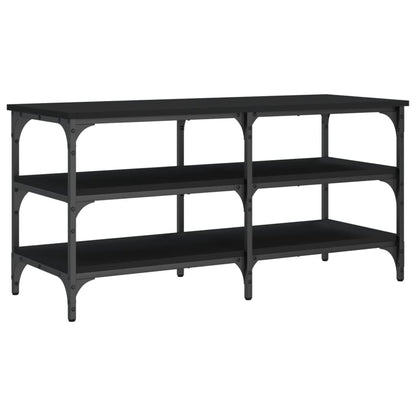 Schuhbank Schwarz 100x38,5x49cm Holzwerkstoff - Pazzar.ch