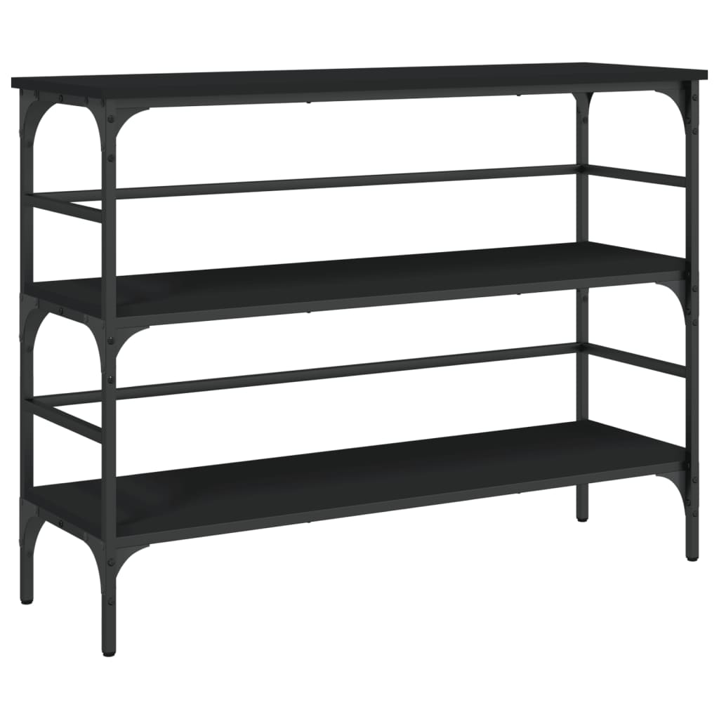 Konsolentisch Schwarz 100x32x75 cm Holzwerkstoff - Pazzar.ch